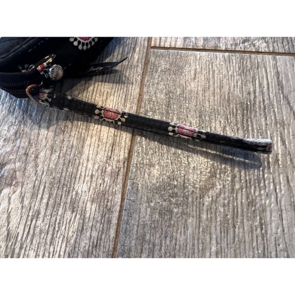 Vera Bradley Parisian Pom Poms Zip Around Wristlet Wallet Clutch WELL WORN - Picture 12 of 12